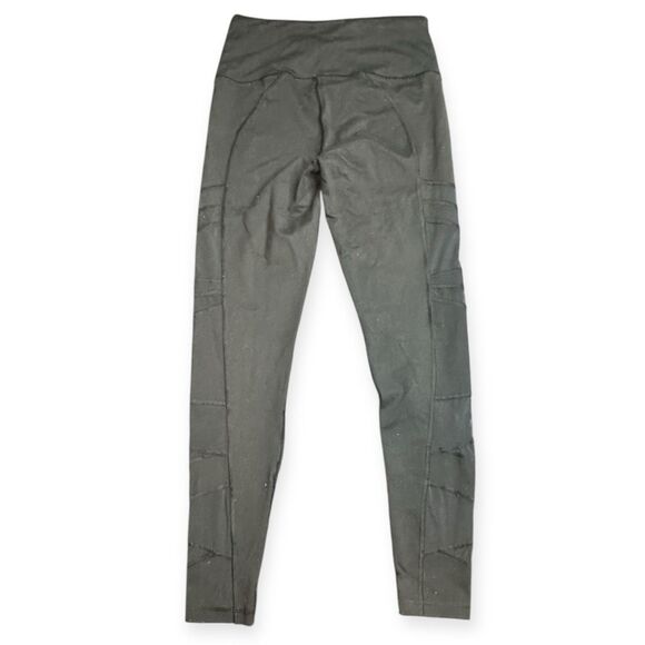 VICTORIA’S SECRET VICTORIA SPORT VSX Women’s Black Mesh Panel High-Waist Legging - Picture 2 of 5